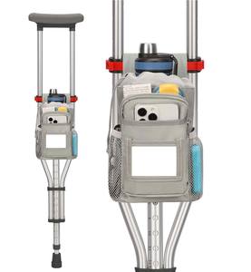 Échantillon gratuit Sac de rangement pour béquilles en polyester haute densité universel, organisateur de clés, couleur unie, personnalisable - Product Image 1