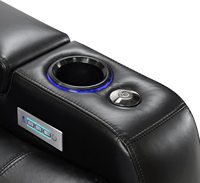 Nuevo Sofá Reclinable Eléctrico de Cuero de Primera Calidad para Cine en Casa, Ajustable, de Ocio, Venta Caliente 2022