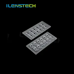 Ilenstech Optical มุมคู่2X6ไฟ Led โมดูลเลนส์3535