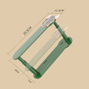 Estante de almacenamiento y clasificación de balcón no perforado, estante de almacenamiento para colgar ropa - Product Image 3