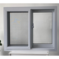 Fenêtre coulissante en PVC directement de l'usine avec fonctions antivol et écoénergétiques pour usage extérieur dans les sous-sols d'hôtels - Prix de gros