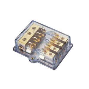 PSF-AGU18 20amp 30amp 60amp blocco fusibile AGU supporto fusibile 3 x4ga ingresso 3 x8ga uscita auto <span class=keywords><strong>Audio</strong></span> supporto fusibile - Product Image 3