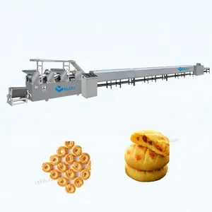 Industrial Bakery Hard Chocolate Biscuit Cookie Cracker Biscuit Making Machinery Processing Line