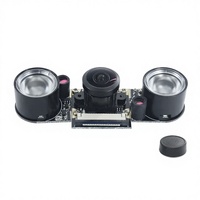 Module de caméra Raspberry Pi OV5647, module d'objectif grand angle panoramique à 222 degrés pour vision nocturne Raspberry Pi, personnalisation prise en charge