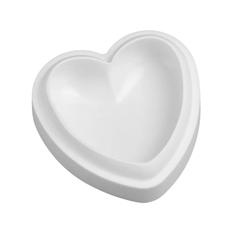 3D Big Love Heart Baking Cake Mould Silicone Mousse Mold Bakeware Tool Food Grade