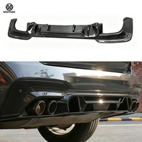 Lèvre de pare-chocs arrière en fibre de carbone M Sport G01 G08, diffuseur arrière, séparateur arrière pour BMW X3 G01 G08, kit de carrosserie tuning, pièces de style