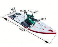 Grandes planches de SUP à pontons, cadre en plastique, portables, pour eaux peu profondes, adaptées aux eaux peu profondes, de l'usine chinoise Lumark