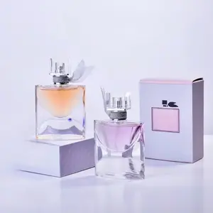 Remise Mystère Bouteilles de parfum vides en verre 30ml 50ml Vaporisateur Bouteille de parfum de luxe Bouteille de parfum avec boîte pour les détaillants personnalisés