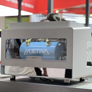 Nieuwe design commerciële koffiemachine voor café, restaurant, koperen <span class=keywords><strong>boiler</strong></span>, koffie met cappuccino-stoom en heet water - Product Image 4