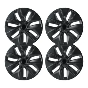 OEM Manufacture Car Wheels Cover Tesla Model Y Wheel Cover 19 Inch ABS Black Model Y Rim Covers