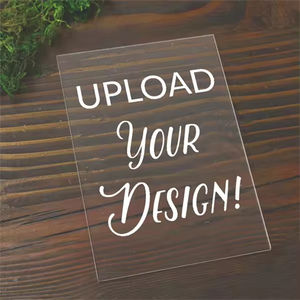 Produits populaires Invitation <span class=keywords><strong>de</strong></span> <span class=keywords><strong>mariage</strong></span> personnalisée en acrylique <span class=keywords><strong>transparent</strong></span> pour une cérémonie luxueuse Annonce - Product Image 2