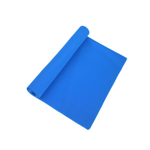 Feuille de mousse en silicone bleue résistante aux hautes températures, panneau en tissu à un seul niveau pour table à <span class=keywords><strong>repasser</strong></span> et machine à presser - Product Image 1