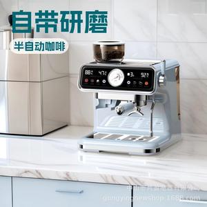 Machine à café semi-automatique Gongying italienne, réservoir d'eau de 1,2 L avec fonction moulin à café et vapeur, pour usage domestique - Product Image 2