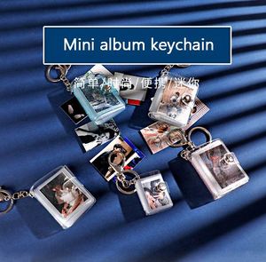 Porte-clés de mode 1 pouce 2 pouces livre de rangement de <span class=keywords><strong>Photo</strong></span> mini album de <span class=keywords><strong>photo</strong></span> - Product Image 3