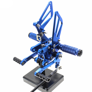 Repose-pieds en alliage d'aluminium CNC pour moto <span class=keywords><strong>Suzuki</strong></span> GSXR600 <span class=keywords><strong>750</strong></span> 1000 SV650/S - Product Image 4