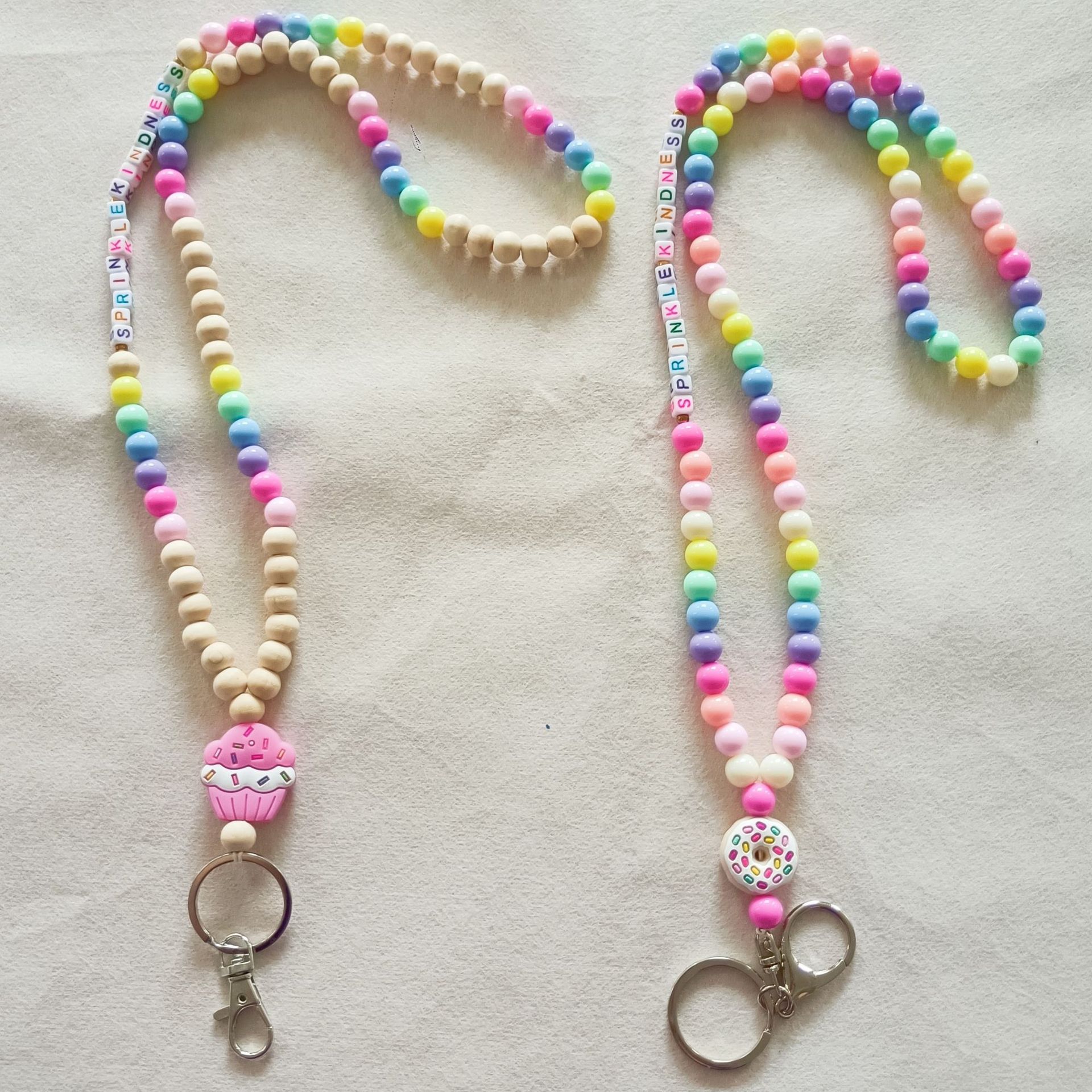 Liquid Silicone Bracelet Colorful Elastic Soft Rope Mobile Phone U Chain Water Cup Lanyard Image 4