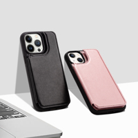 Housse de téléphone en cuir OEM de haute qualité pour iPhone 15 12 13 14 Pro Max housse de téléphone portable avec porte-cartes