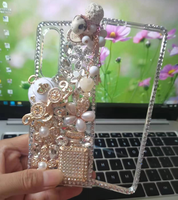Étui pour téléphone portable Samsung Z Fold 2 3 4 5 Nouveauté Luxe 3D Handmade Series Sparkle Diamond