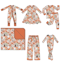 Ensemble de pyjamas de Noël pour la famille, pyjamas en bambou pour maman et moi, vêtements de détente, vêtements de nuit, ensemble de pyjamas en bambou pour femmes de Noël