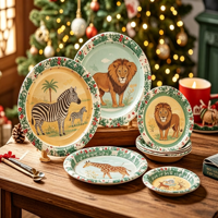 Assiettes en papier de haute qualité, assiettes jetables, assiettes en papier pour dîner