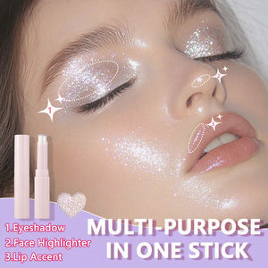 Jelly <span class=keywords><strong>Eyeshadow</strong></span> <span class=keywords><strong>Stick</strong></span> 7 colores crema impermeable Glow <span class=keywords><strong>Stick</strong></span> resaltador de larga duración Shimmer <span class=keywords><strong>Eyeshadow</strong></span> <span class=keywords><strong>Stick</strong></span> - Product Image 3