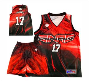 Uniformes de Baloncesto Personalizados, Transpirables, Antibacterianos y de Secado Rápido, Tallas Grandes - Product Image 1
