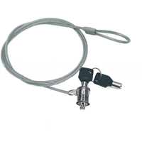 Cable Antirrobo de 1.2M para Computadora Portátil, Cable de Seguridad con Candado para Laptop