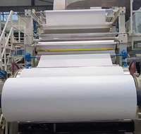 Máquina para la fabricación de papel cultural Fourdrinier, línea de producción de papel para imprimir, cuadernos y hojas A4 recicladas a partir de papel usado
