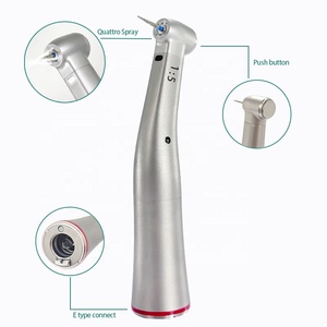 CP-CZ95L Manipolo Odontoiatrico Elettrico Contrangolo con Ingrandimento 1:5, in Acciaio Inossidabile, con 4 Getti d'Acqua, Kit per Studenti di Odontoiatria - Product Image 6