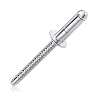 Rivets aveugles structurels Unigrip haute résistance en acier inoxydable finition polie ISO15977 Classe 51
