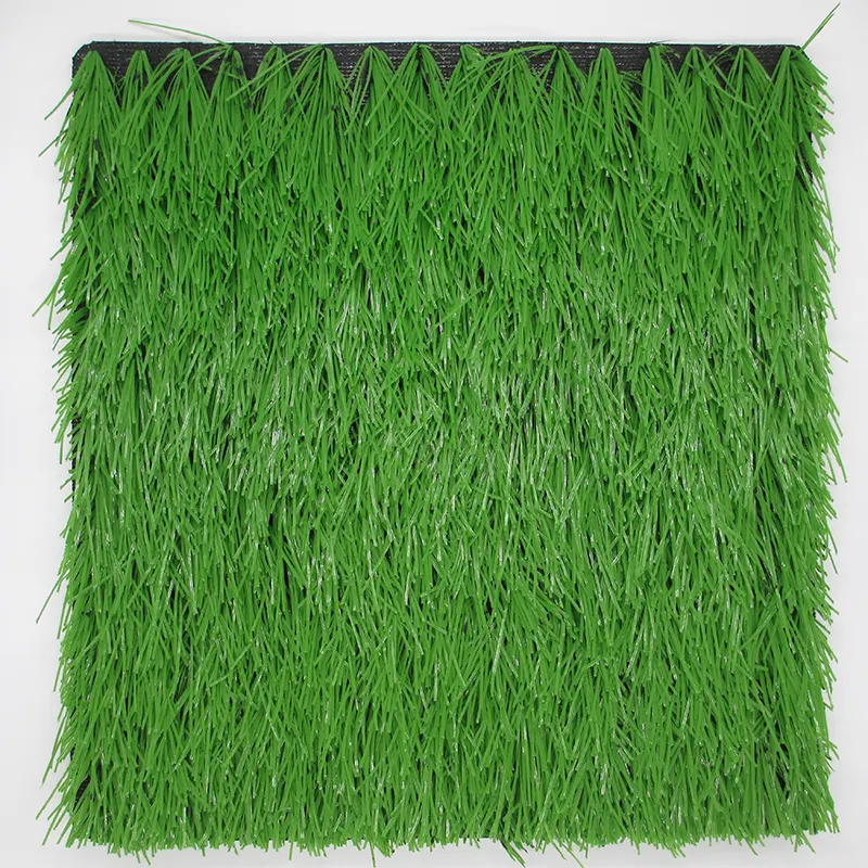 Natural Green Artificial Grass Fence Wall For Decoration