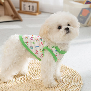 Con Chó Áo sơ mi cậu bé nhỏ PET PUPPY quần áo Doggy <span class=keywords><strong>TEE</strong></span> Tank Top Kitten Áo sơ mi với dẫn lỗ mèo mềm <span class=keywords><strong>Chihuahua</strong></span> vest trang phục - Product Image 3