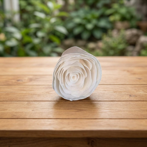 Hot Selling White 8CM Handmade Eco-Friendly Artificial Sola Wood Flowers Environmental Friendly <b>Reed</b> <b>Diffuser</b> Indoor Decor - Product Image 2
