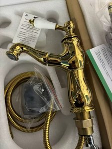 ก๊อกน้ำอ่างล้างหน้าทองแดงโครเมียมสไตล์วินเทจ HONGDEC มีฟังก์ชั่นปรับอุณหภูมิและติดตั้งง่าย - Product Image 4