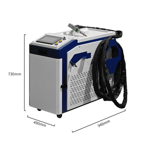 Machine de soudage au laser à fibre portative ZUXU 3000w <span class=keywords><strong>pour</strong></span> acier, aluminium et clôtures en <span class=keywords><strong>zinc</strong></span> avec dispositif d'alimentation en fil - Product Image 3
