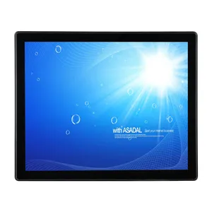 Sunlight Readable19 Zoll Embedded Industrial Capac itive Open Frame Wasserdichter Touchscreen-LCD-Monitor