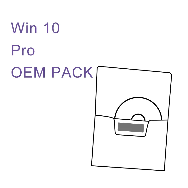 Win 10 Pro OEM DVD Pack 1PC 100% bekerja 10 kotak DVD profesional pengiriman cepat