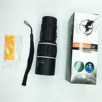 Monoculaire 16x52 haute définition et haute magnification, fabriqué en Chine, le plus vendu, sans revêtement de lentille, pour vision nocturne en basse lumière