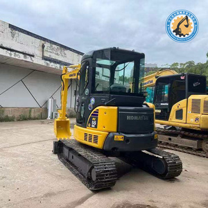 Excavadora Hidráulica Compacta Usada Komatsu PC55 Fabricada en Japón, Ideal para Trabajos de Jardinería y Granja - Product Image 3