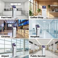 AWSTOUCH Ordinateur tactile 17 pouces pour les clients, borne de libre-service