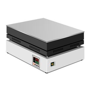 لوح تسخين كهربائي من الفولاذ المقاوم للصدأ، معدات مختبرية، لوح تسخين يصل إلى 400 درجة، صنع في الصين - Product Image 1