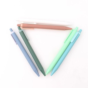 Promotion exceptionnelle 2022 - Papeterie personnalisée - Stylo à encre gel en plastique de couleur maca mignon avec logo pour le bureau - Cadeau pour filles du Japon et de Corée - Product Image 5