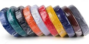UL用認証銅/缶詰銅フレキシブルシリコンワイヤー4 AWG〜24耐熱PVC絶縁電気ケーブル