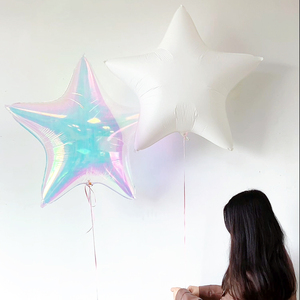 Ballons en aluminium étoiles de 32 pouces en gros - Décorations de fête pour la Fête des Mères, Baby Shower, Remise de diplôme, Fournitures d'Halloween - Product Image 4