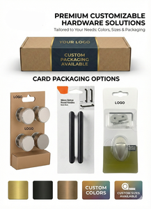 Quincaillerie d'ameublement Poignées de porte et d'armoire de cuisine 3 pouces 76mm Extra Long Anti Collision Poignée moderne en aluminium moleté - Product Image 3