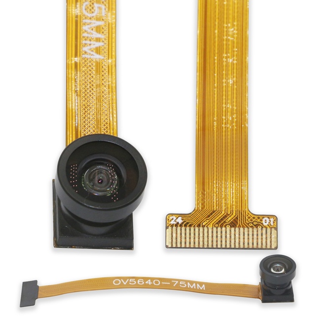 OEM 5MP OV5640 78mm Camera Module FF 24PIN 160 Degree Wide Angle DVP MIPI Interface Night Vision 30FPS Smartphone Module