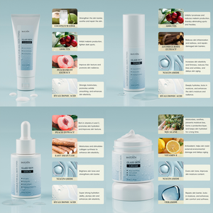 BOJUNIN Korean Custom Logo Luxury Facial Kit Hyaluronic Acid Vitamin C Cleansing Hydrating <strong>Bleaching</strong> Firming Repair Anti-Aging - Product Image 6