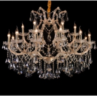 Lustre en cristal LED de style européen de luxe JYLIGHTING, luminaire personnalisé pour projet, hôtel, hall, centre, suspension suspendue