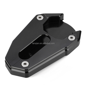 Accessoires moto SV650X Béquille Latérale Agrandir pour <span class=keywords><strong>Suzuki</strong></span> SV650 ABS Kickstand SFV650 Gladius <span class=keywords><strong>SV</strong></span> <span class=keywords><strong>650</strong></span> <span class=keywords><strong>SV</strong></span> 650X Extension Pad - Product Image 1