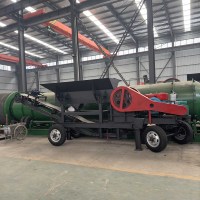 Concasseur à mâchoires mobile PE 400X600 à moteur diesel avec chargeur, fabriqué en Chine pour le concassage de granit, de basalte et de pierres dans l'exploitation minière